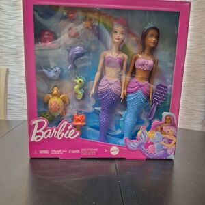 Barbie Mermaid Duo Set - Pink and Blue